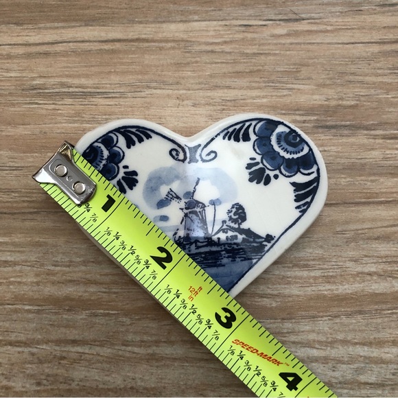 Delfts Blue Heart Magnet - Picture 5 of 5